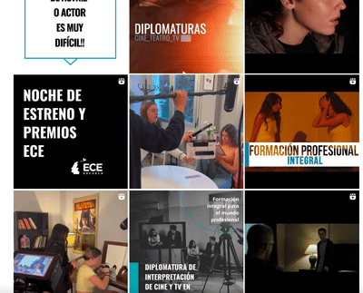 ECE Actores - Copywriting