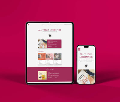 Web Design for Miss Bukowski - Création de site internet