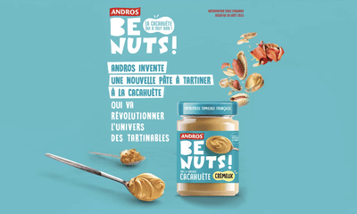 Lancement de la pâte à tartiner Andros Be Nuts - Relations publiques (RP)