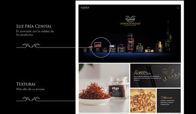 Branding, fotografía, UX y Web para Albara - Website Creation