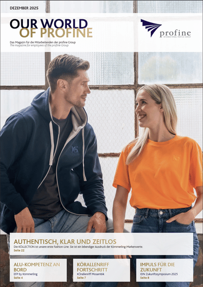 Mitarbeitermagazin für die profine Group - Corporate Communication