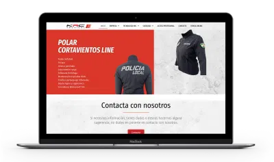 Diseño web y gestión RRSS - KRC TACTICAL - SEO