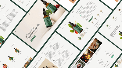 Identité, site web et packaging pour Oiliana - Création de site internet