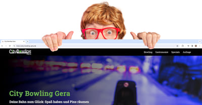 Homepage mit Anbindung an bestehendes Buchungstool - Webseitengestaltung