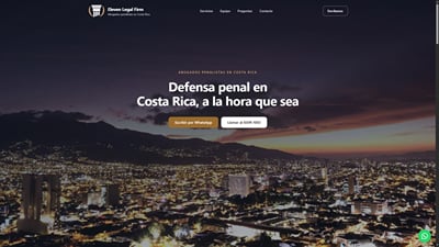 Legal firm web - Creación de Sitios Web