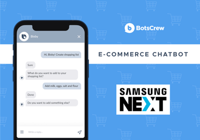 Whisk Voice App Development for Samsung NEXT - Artificial Intelligence