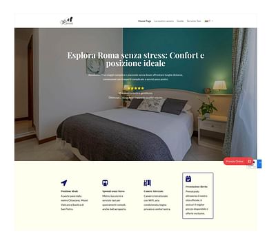 Sito web e SEO per Il Passetto B&B, Aumentate prenotazioni dirette - SEO