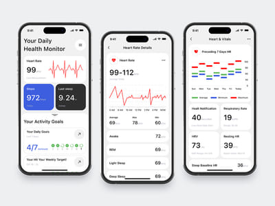 Health care - Mobile & web app development - Mobile App