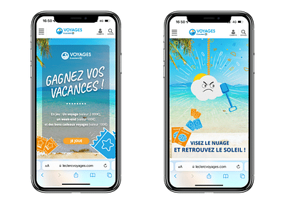 Voyages E. Leclerc - Agence de voyages - Application mobile