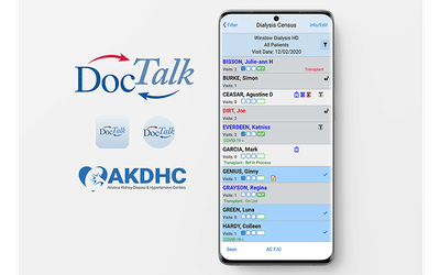 Mobile App for Nephrology Medical Practice - Web analytics/Big data