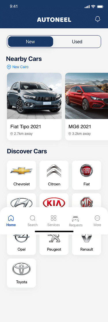 Automotive mobileapp - Application mobile