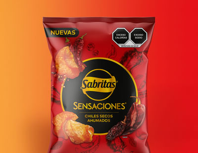 Packaging | Sabritas® Sensaciones - Verpackungsdesign