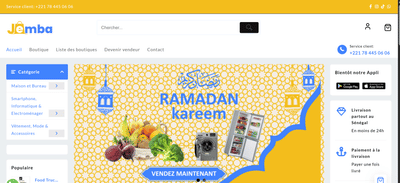 Site marketplace: Jemba - Website Creation