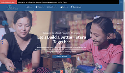 Alliance Myanmar Microfinance - Branding & Positioning