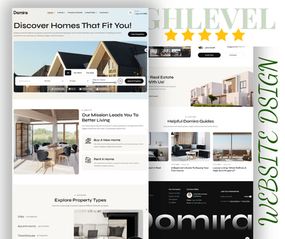GOHIGHLEVEL WEBSITE DESIGN FOR A REAL ESTATE OWNER - Email Marketing