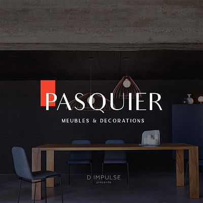 BRANDING & PUBLICITÉ  : Pasquier meubles - Image de marque & branding