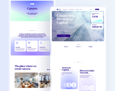 Cirrus Capital: Expert Capital Advisory Firm - Website Creatie