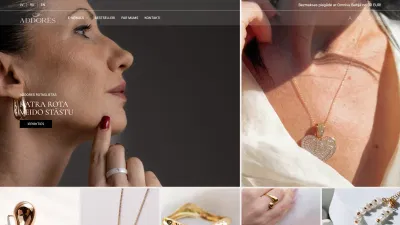 Jewellery E-commerce Website - Aplicación Web
