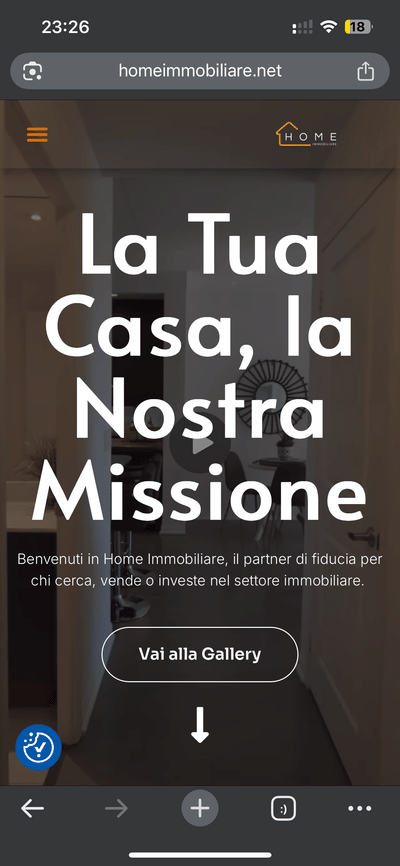 Home immobiliare - Creazione di siti web