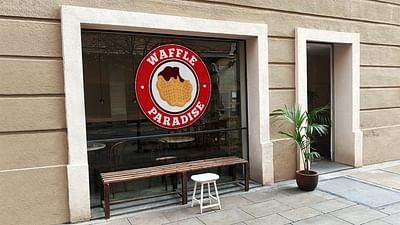 Waffle Paradise - Restaurant - Image de marque & branding