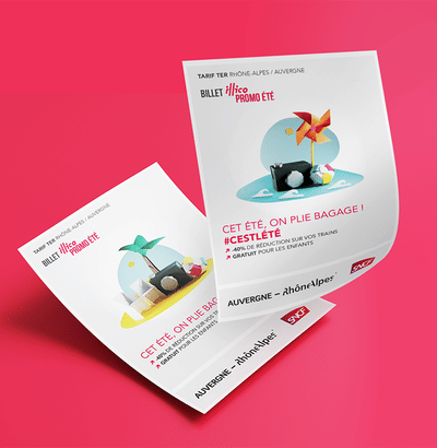 Création de supports de communication | SNCF - Design & graphisme