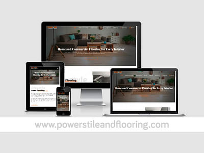 Website - Flooring installation company - Website Creation
