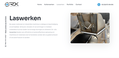 Webdesign voor RDK Technics - SEO