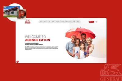 French Insurance Generali - site internet - Création de site internet
