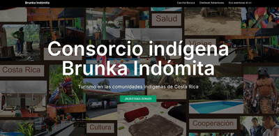 Sitio web - Consorcio indígena Brunka Indómita - Référencement naturel