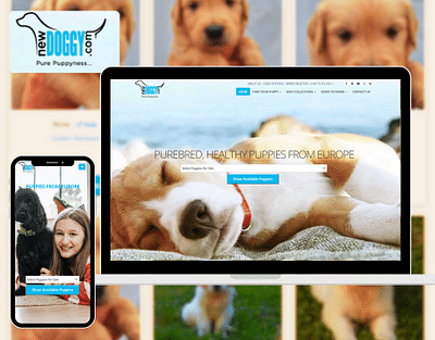 NewDoggy dog sales and business management system - Ergonomy (UX/UI)