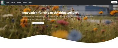 Wild Company - Website Creation