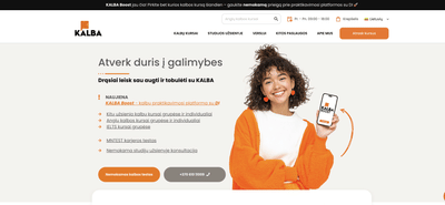 KALBA.LT—Website Optimization, UX Redesign & Automated Admin Workflows - Intelligence Artificielle