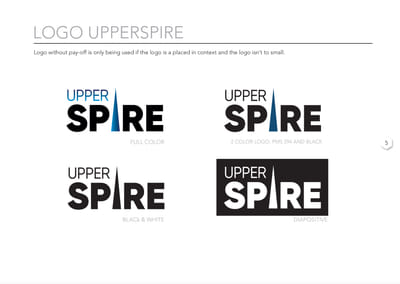 Corporate ID voor UPPERSPIRE en VPS - Branding & Positionering