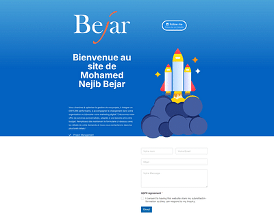 Bejar Consulting - Création de site internet