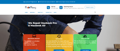 ProPhonez - Website Creation
