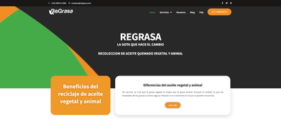 Regrasa - Creación de Sitios Web