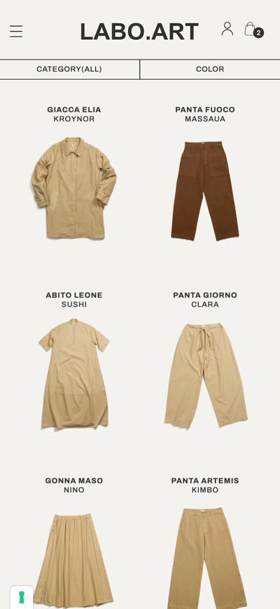 Labo.Art - E-commerce