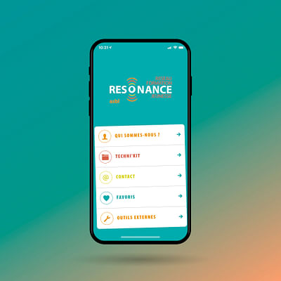 Application for Resonance - App móvil