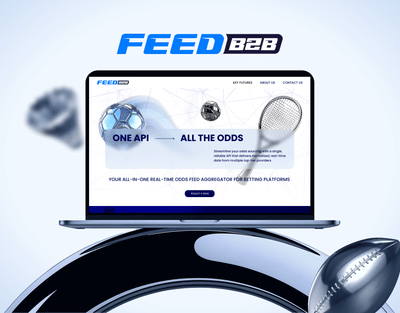 FeedB2B | Landing page | UI UX design & Website Development - Software Entwicklung