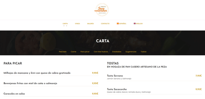 Web para Restaurante - Branding y posicionamiento de marca
