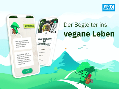 Veganstart App - Mit Challenge und Nachschlagewerk - Aplicación Web