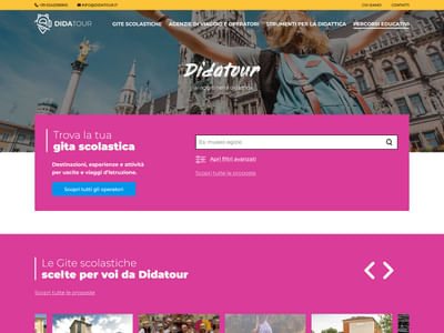Restyling del sito web Didatour per un design moderno e funzionale - Identità Grafica