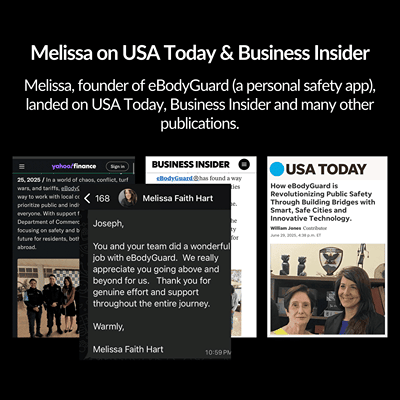 eBodyGuard: on USA Today, Business Insider and Yahoo Finance - Public Relations (PR)