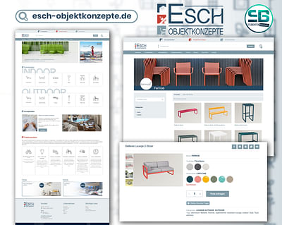 ESCH Objektkonzepte | Webdesign - Webseitengestaltung