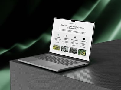 Autonomous Smart Technology Website - Création de site internet
