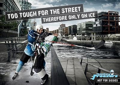 Only on ice, 4 - Werbung
