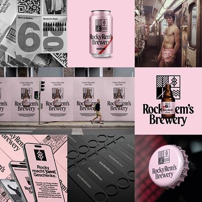 Rocky Rem's Brewery – Markenentwicklung - Werbung