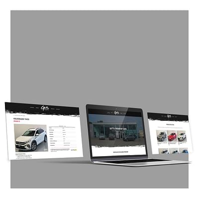 Création d'un site sur mesure - Gotta Premium Cars - Administration web