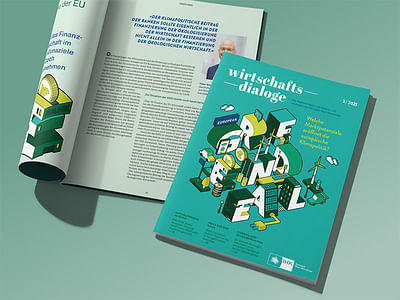 Editorial Design IHK-Magazin »Wirtschaftsdialoge« - Print