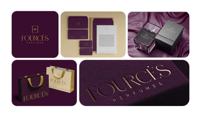 Fources Perfumes – Luxury Brand Identity & Packaging System - Markenbildung & Positionierung